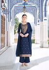 Gharana 3 By Alok Suit Dola Jacquard Designer Salwar Suits Wholesale Market In Surat